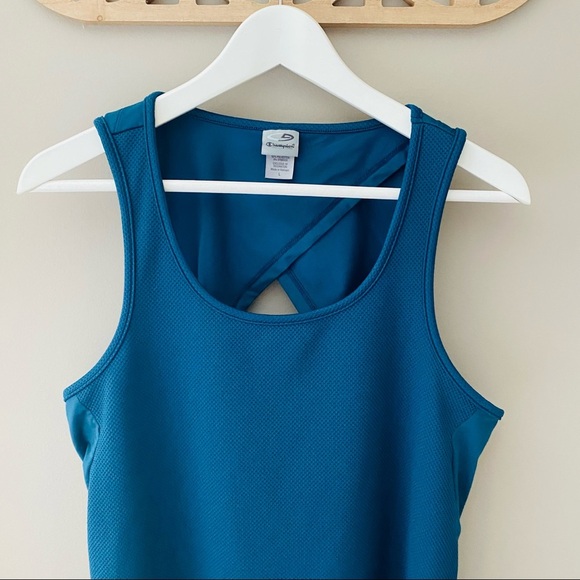 C9 by Champion Work Out Tank Top Blue Sz Large - Picture 2 of 9